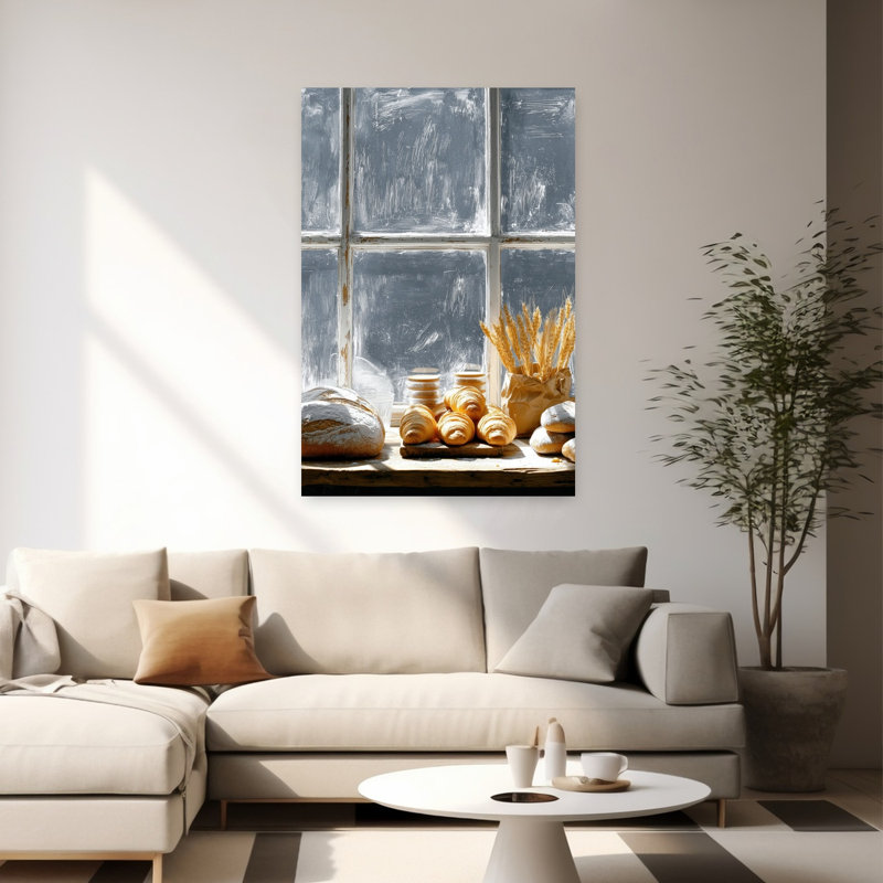 Rustic Bakery Window by Justyna Jaszke - Wrapped Canvas Print, 152.4 cm H x 101.6 cm W