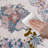 Washable Area Rug Pink Butterfly Soft Accent Carpet Vintage Inspired Distressed Low Pile for Living Room Dining Room Bedroom Den-968791556