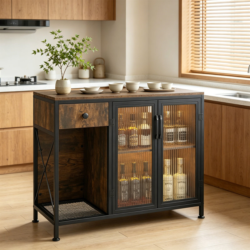 87cm W Chest of Drawers, Brown