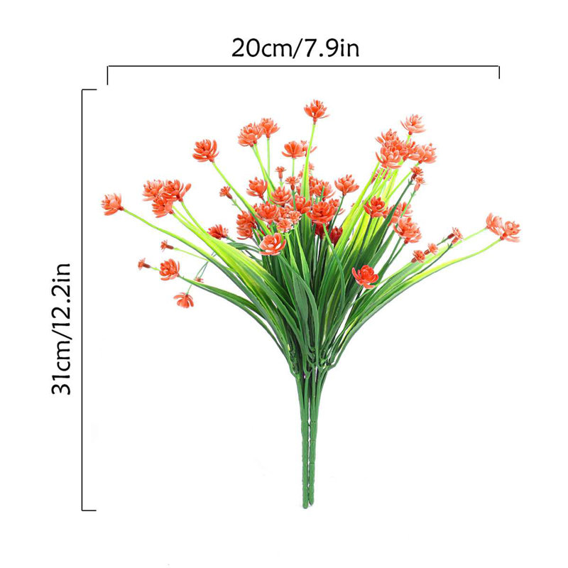Arrangement floral jonquille, Rouge