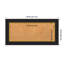 Tableau noir avec cadre en bois Sierra noir et brun, tableau d'affichage en liège naturel, tableau d'organisation, tableau d'affichage-18752959-18752954