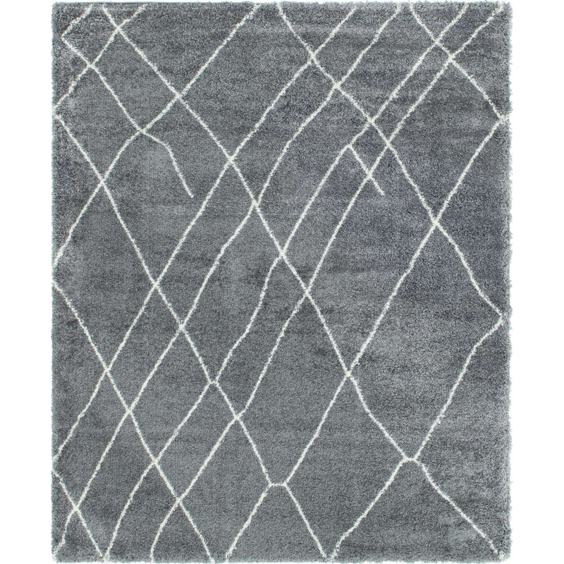 Striped Indoor Rug, Rectangle 8' x 10'