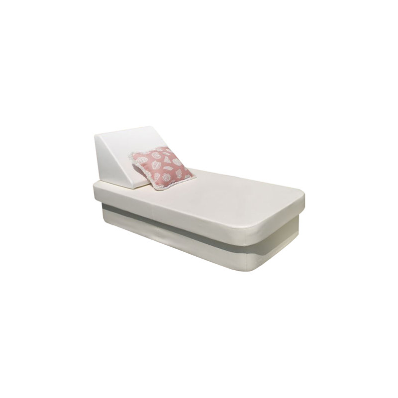 Cot Resort Outdoor - Seat Patio Daybed, Chill White