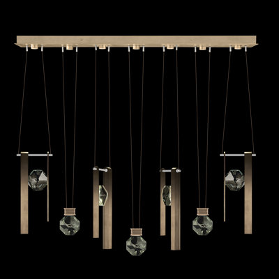 Luminaire suspendu linéaire l 60 "avec charme Aria 1,3
