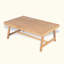 Table basse de patio en bois d'acacia