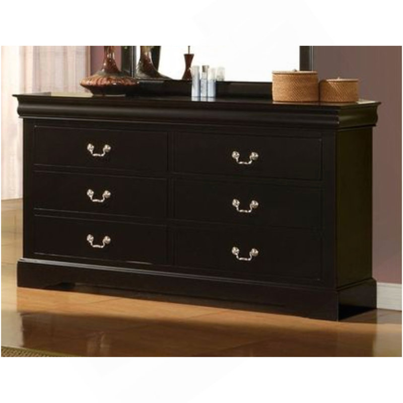 Commode Louis Philippe III, Noir