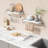 White Floating Shelf