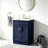 Eyrun Blue Modern Single Bathroom Vanity With Ceramic Top-705901043
