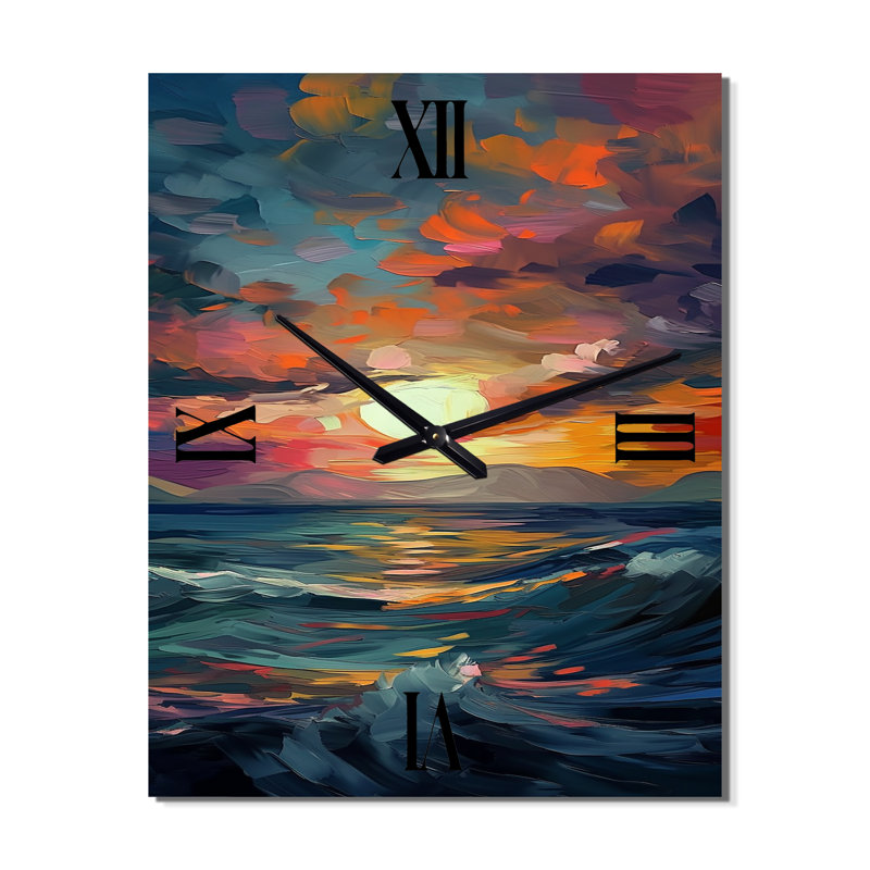 Moriches - Beach Wall Clocks, Small
