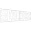 Panneau de lambris H 24 1/4 po x l 94 1/2 po x P 2/5 po
