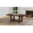Axelle Solid Mahogany Extendable Trestle Dining Table