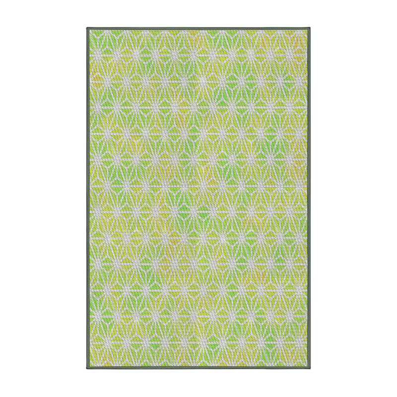 Tapis de zone verte à motif, Rectangle 5 pi x 7 pi