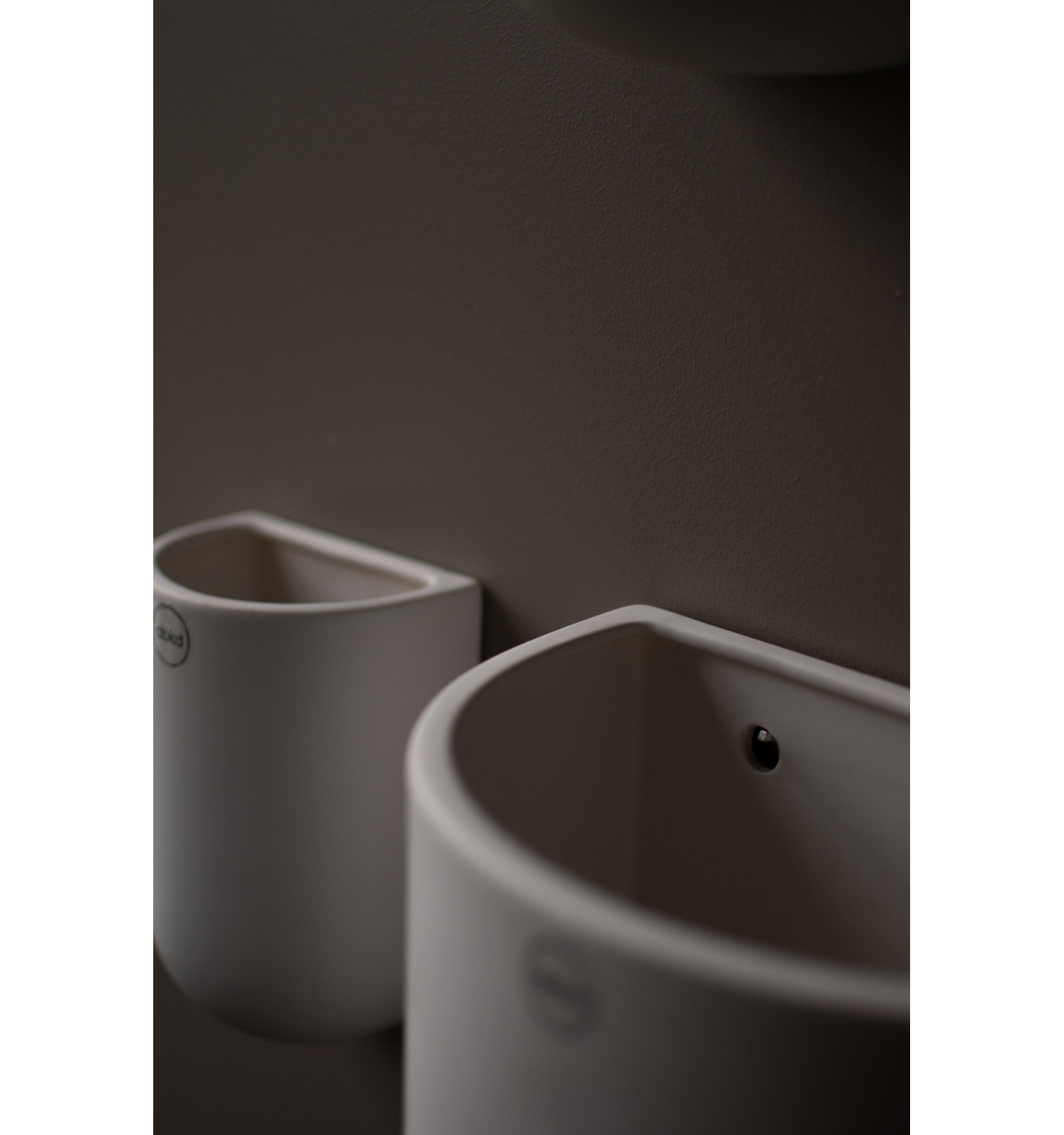 Ceramic Table Vase, 5.5" H x 9.45" W x 8.25" D