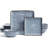 12 Piece Stoneware Dinnerware Set - Service for 4-926455521
