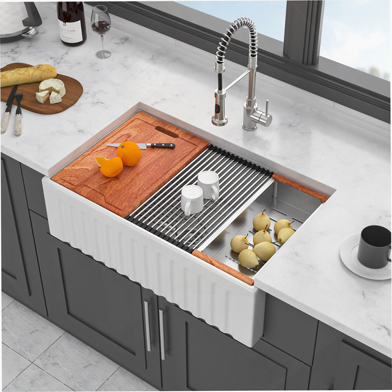 Kitchen Sink, Sngle Bowl Reversible Design Kitchen Sink