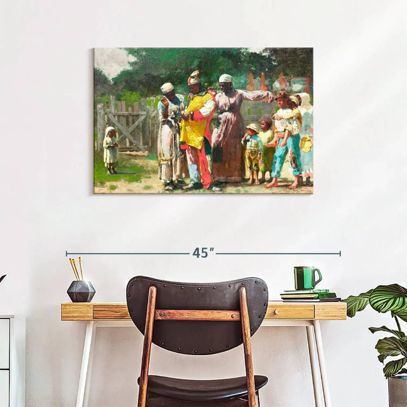 S'habiller pour le carnaval, H 24 po x l 36 po