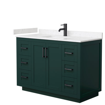 Miranda 48" Freestanding Single Bathroom Vanity with Cultured Marble Top