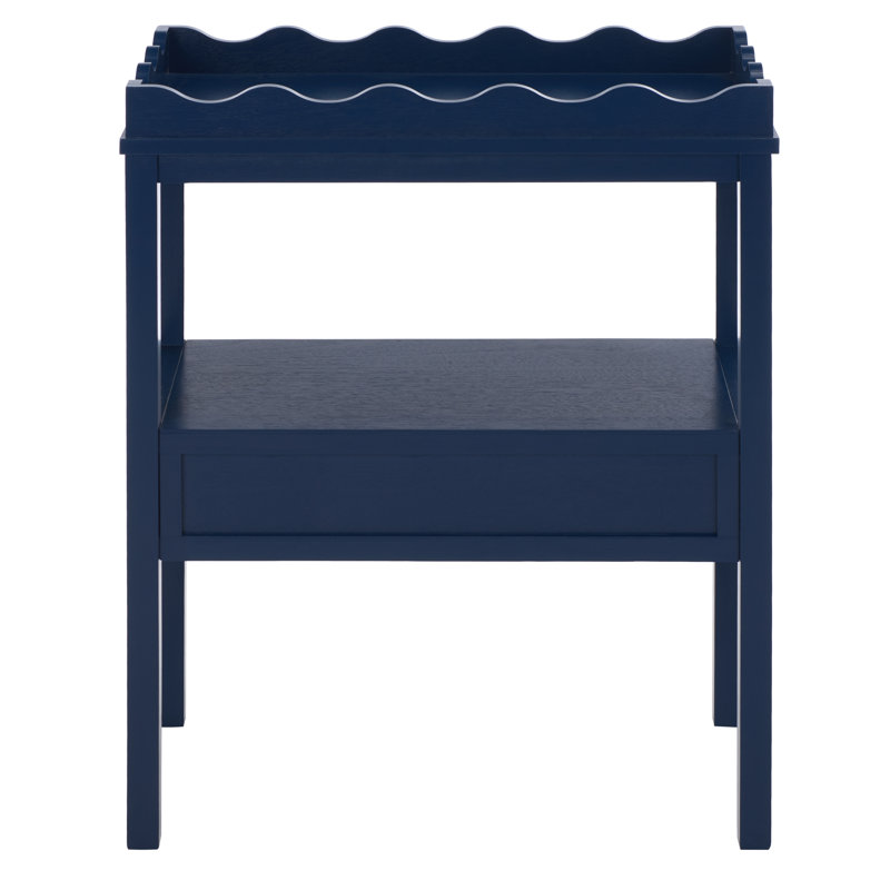 Table d'appoint Kirkley, Bleu encre