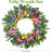 22" Artificial Butterfly Wreath-1629686187