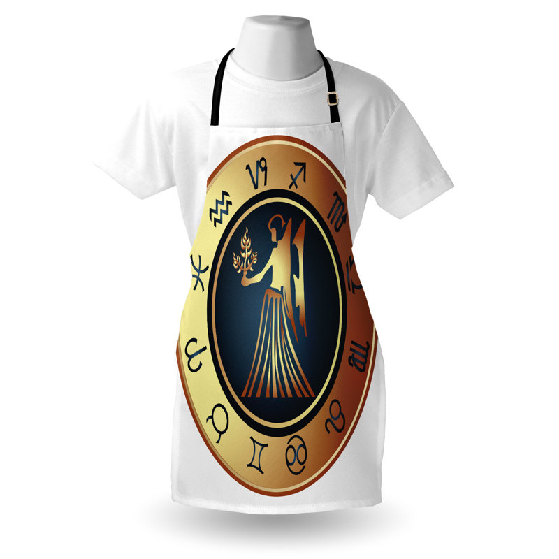 Tablier East Urban Home Zodiac Virgo unisexe