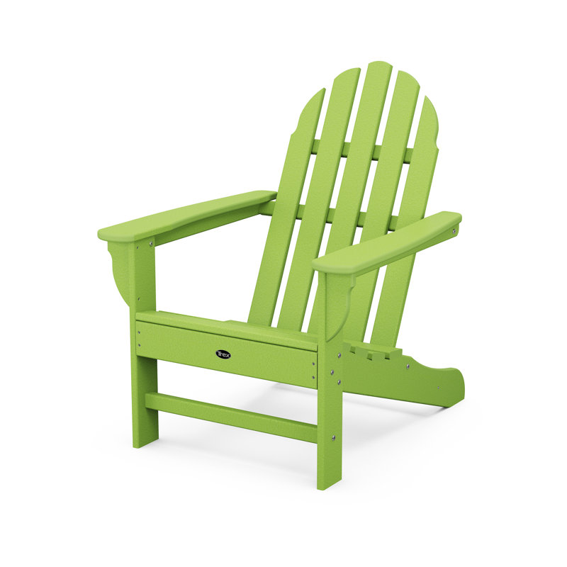 Chaise Adirondack POLYWOOD Cape Cod, Limette