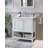 Chrisna 25'' Single Bathroom Vanity with Quartz Top