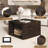 Square Farmhouse 2-Tier Coffee Table-118305067
