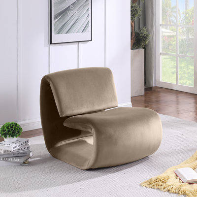 Koco Velvet Accent Chair