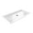 DreamLine SlimLine 36 inch D x 60 inch W x 2 3/4 inch H Single Threshold White Alcove Shower Base with 2 inch Matte Black Center Round Drain-118322008-118322013