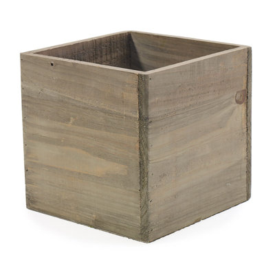 Boîte à fleurs en bois 