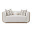 West Kensington Loveseat - Buff/Seal Salt Caramel-1099496990