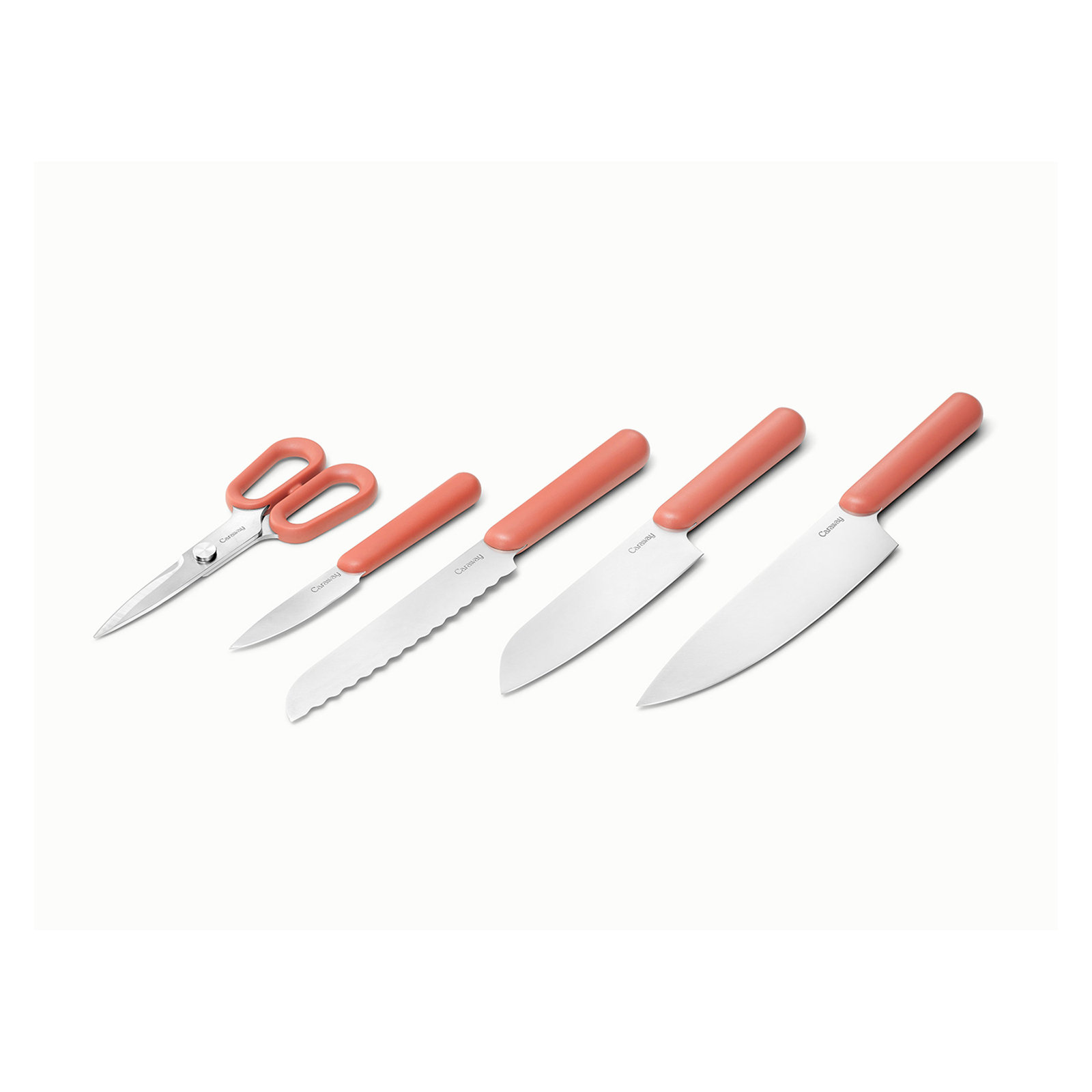Caraway 14Pc Knife & Utensil Set, Perracotta
