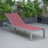 Marlin Modern Aluminum Outdoor Reclining Chaise Lounge - Weather-Resistant Sling Patio Chair for Poolside & Sunbathing-1144162226-1144162236