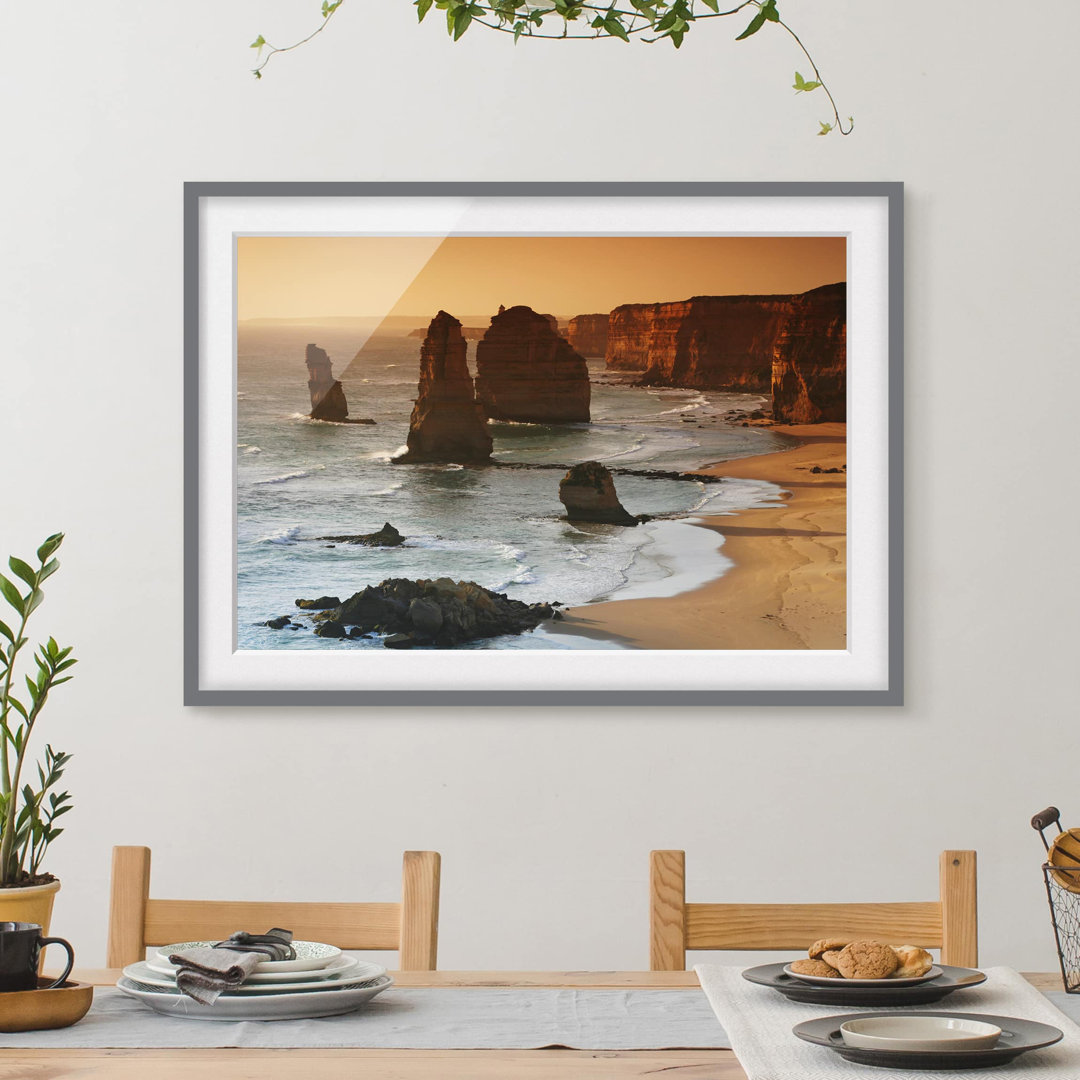 Gerahmtes Poster Twelve Apostles in Australia