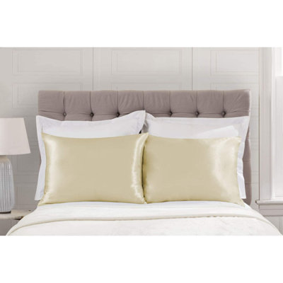 Taie d'oreiller en satin Allaire