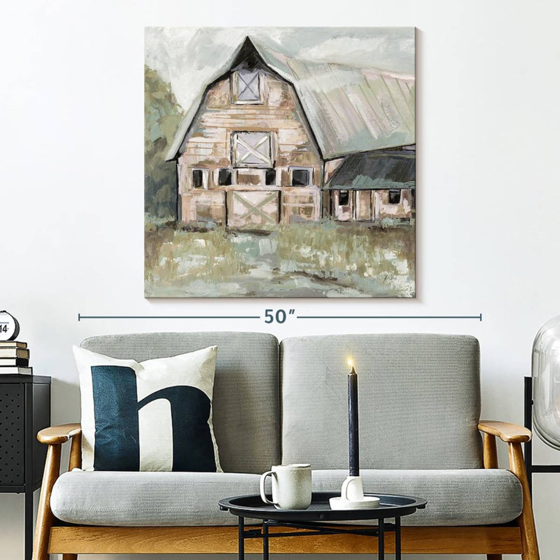 Lilie Going To The Country II Neutral, 33" H x 33" W