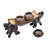 4.5'' H Wood Tabletop Tealight Holder