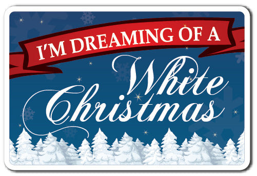 «I'm Dreaming of a White Xmas Decal»