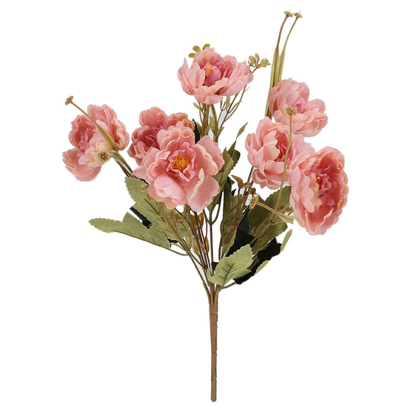 Silk Peony Arrangement, Pink