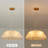 4-Light Modern Capiz Shell Chandelier Dia 20 Inches
