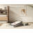 2-Pack Under Bed Storage Containers, 4.5 Inches Tall Low Profile Underbed Clothes Storage Organizer Bin With Sturdy Sidewalls/Bottom, Underbed Storage Bins 2 Storage Thin Bins