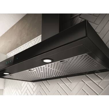 Fotile 36 850 CFM Ducted Wall Mount Range Hood in Black JQG9001