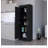 Black 5-Shelf Storage Pantry Cabinet-1729826365