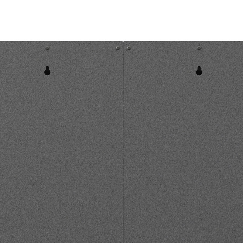 Metal Wall-Mounted Tool Storage Cabinet with Locking Door and 1 Shelf 1 Opened Drawer for Garage Warehouse,Office,Assembly Required