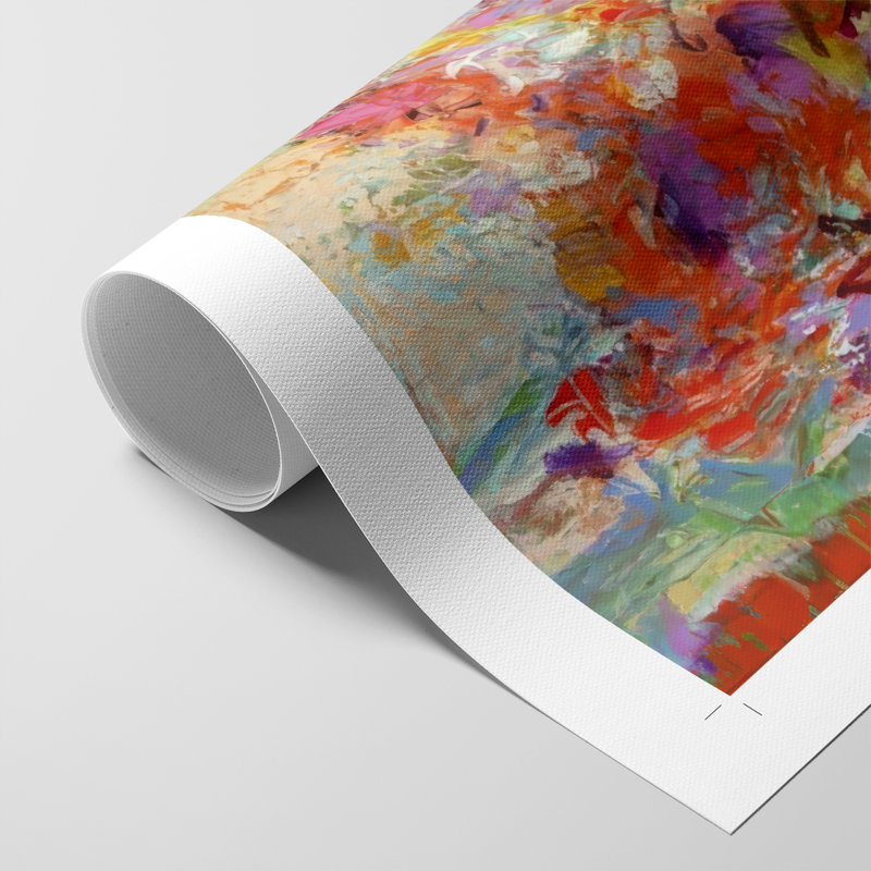 Bold Flourish II - Impression sur toile seulement - NON CADRE