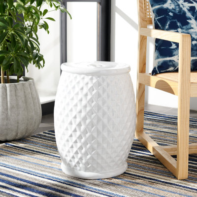 Ceramic Accent Stool
