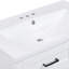 Meuble-lavabo blanc 30 po - Armoire moderne avec lavabo et tiroirs de rangement-1938843438-1938843436