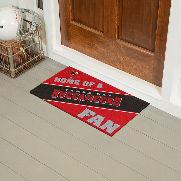 Paillasson NFL Home of a Fan Team, Buccaneers de Tampa Bay