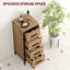 Manufactured Wood,Steel Freestanding Bathroom Cabinet