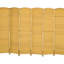 Cloison pliable - 6 panneaux tissés à la main en bois naturel pour le bureau